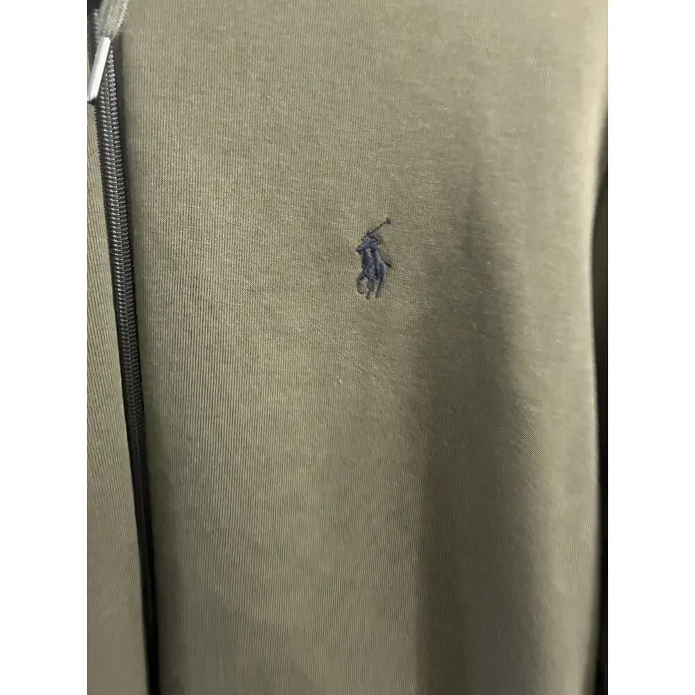 Polo Ralph Lauren Men’s Tracksuit Set Hoodie & Jogger Pants Olive Green Sz Small